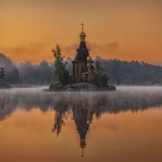 Church of St. Andrew at Vuoksa, Russia