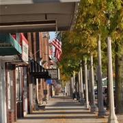 Eaton Rapids, Michigan - Tree Lined Downtown