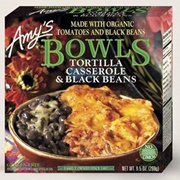 Amy's Tortilla Casserole & Black Beans