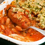 Bean Stew With Crumbly