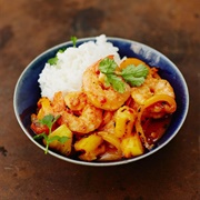 Sweet and Sour Prawns