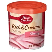 Betty Crocker Cherry Frosting