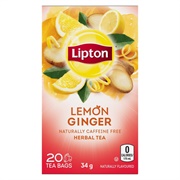 Lipton Lemon Ginger Tea