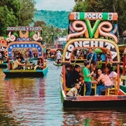 Canals and Floating Gardens of Xochimilco, Mexico City