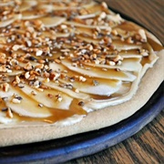 Apple Butterscotch Pizza