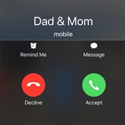 20+ Missed Phone Calls From Mom/Dad
