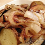 Fried Potatoes &amp; Onions