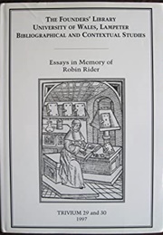 The Founders' Library, Uofw Lampeter: Bibliographical and Contextual Studies (Marx, W. (Ed))