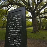 The Rufus Stone, New Forest, England