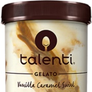 Talenti Vanilla Caramel Swirl Gelato