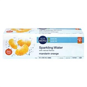 PC Blue Menu Sparkling Water Mandarin Orange