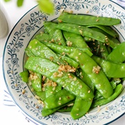 Fried Snow Peas