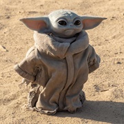 Grogu in the Mandalorian