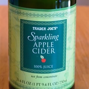 Trader Joe's Sparkling Apple Cider