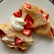 Strawberry Crêpes
