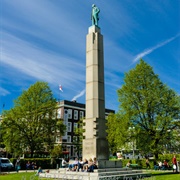 Christian Michelsen Statue, Bergen