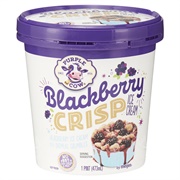 Purple Cow Blackberry Crisp