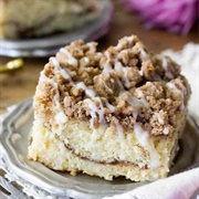 Cinnamon Streusel Coffee Cake