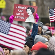 Protest at a Political Convention - Houston