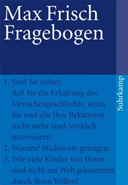 Fragebogen (Max Frisch)