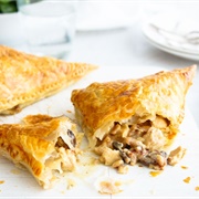 Chicken Mushroom Pasty