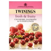 Twinings Cranberry, Raspberry & Elderflower Tea