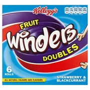 Fruit Winders Doubles Strawberry & Blackcurrant