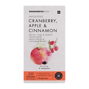 Woolworths Cranberry, Apple & Cinnamon Tea