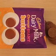 Cadbury Dairy Milk Orange Giant Buttons