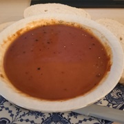 Oxtail Soup With Crusty Bread