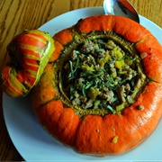 Stuffed Turban Squash