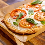 Almond Crust Pizza