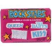 Donruss Rock Stars Bubble Gum & Cards