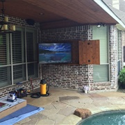 Maintenance in Backyard