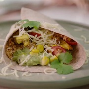 Avocado Banana Burrito
