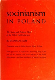Socinianism in Poland (Stanislas Kot)
