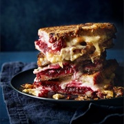 Beetroot Grilled Cheese
