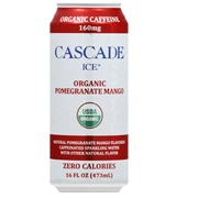 Caffeinated Cascade Ice Organic Pomegranate Mango