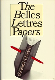 The Belles Lettres Papers (Charles Simmons)