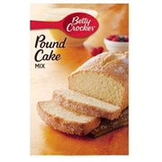 Betty Crocker Pound Cake Mix