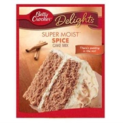 Betty Crocker Spice Cake