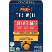 Celestial Seasonings Tea Well Daily Wellness Turmeric Spice