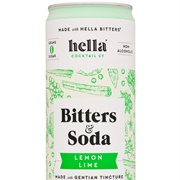 Hella Cocktail Co. Bitters &amp; Soda Lemon Lime