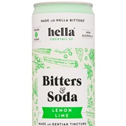 Hella Cocktail Co. Bitters & Soda Lemon Lime