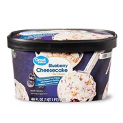 Great Value Blueberry Cheesecake Ice Cream