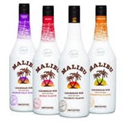 Cases of Malibu