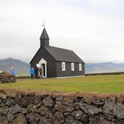 Black Church, Budir, Iceland