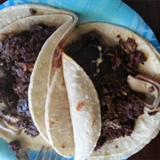 Blood Sausage Tacos