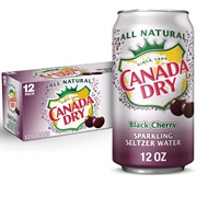 Canada Dry Black Cherry Sparkling Seltzer Water