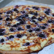 Banana Blueberry Pizza
